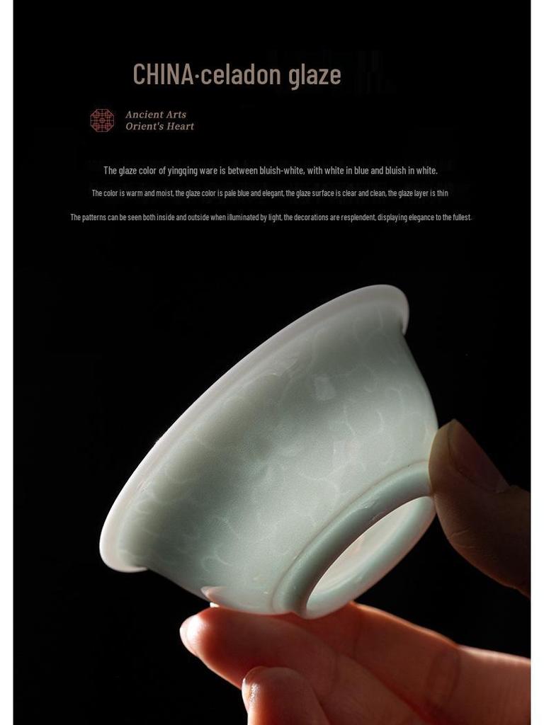 Celadon Meister Teetasse - Hochwertige Keramik Teeverkostungsschale