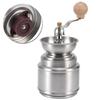 Portable Stainless Steel Manual Coffee Grinder Adjustable Coffe Bean Pepper Mill Household Kitchen