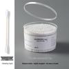 Boxed Double-Ended Bamboo Cotton Swabs for Hygiene, Ear Cleaning & Makeup Removal