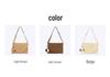 Handmade Woven Paper Rope Beach Bag: Stylish, Simple, Casual Women's Bag for Seaside Vacations