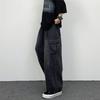 2023 Trendy Unisex Wide-Leg Hip-Hop Overalls: Straight-Leg, Loose-Fit Jeans for All Seasons