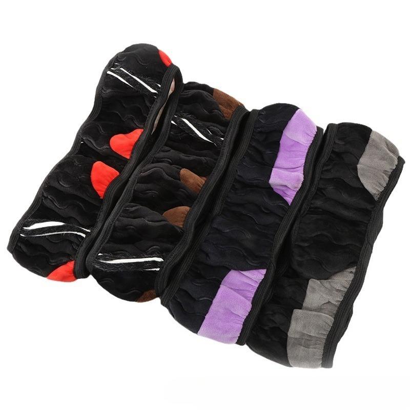 38cm Fashionable Plush Car Steering Wheel Cover Elastic No Inner Ring Cute Dirt Resistant All Season Universal Handle Cover