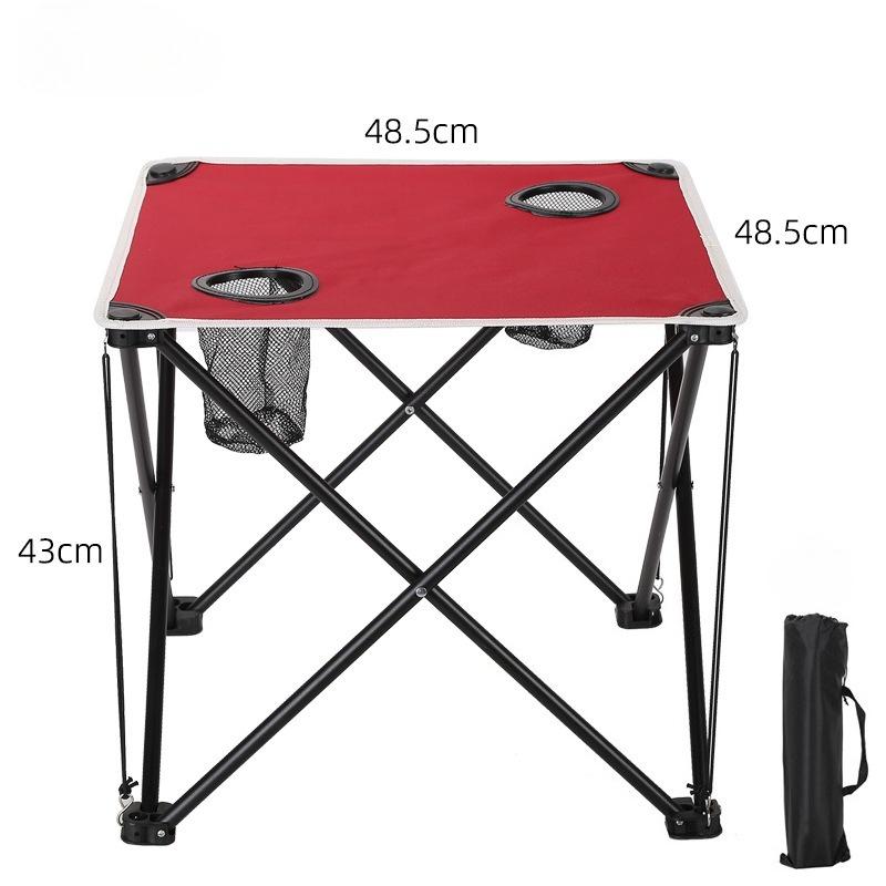 Складной стол для кемпинга Водонепроницаемый стол для пикника Складной стол для рисования Отдых на природе Складной обеденный стол Маленький тканевый стол