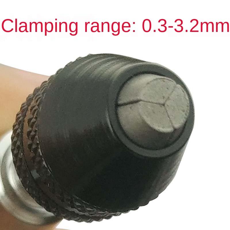 Keyless Drill Chucks Thread 9/32"-40 for 4000 400 3000 8200 Grinder Rotary Tool 0.4-3.2MM Faster Bit Swaps Flexible Shaft