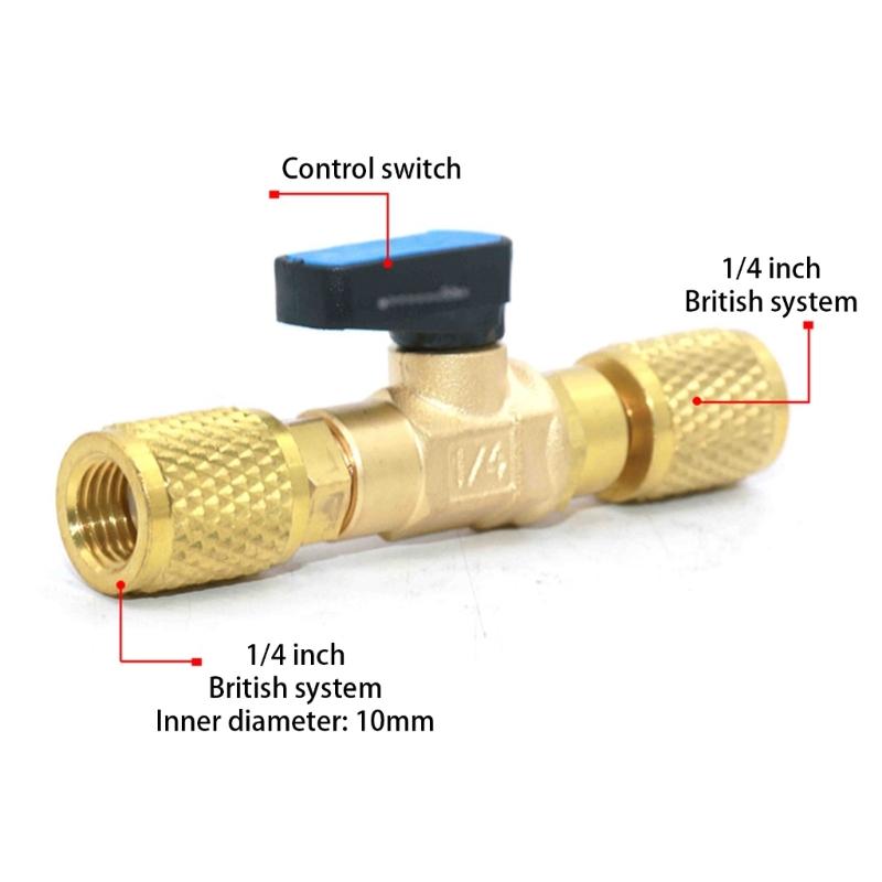 Corrosions Resistant Brass Water Connector Featuring Integrated Valves Switches For Quick Shutoff