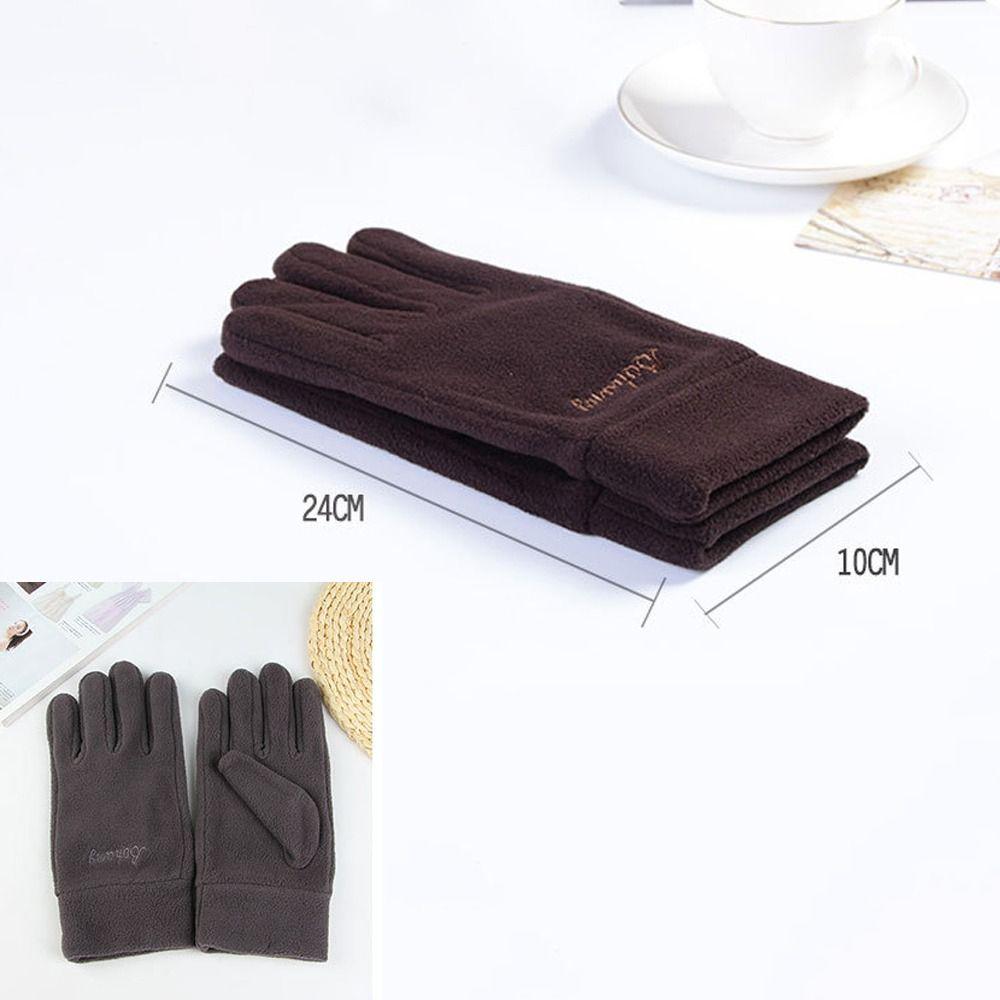 TouchScreen Cycling Gloves Thickened Winter Mittens Sports Warm Gloves  Bike Bicycle