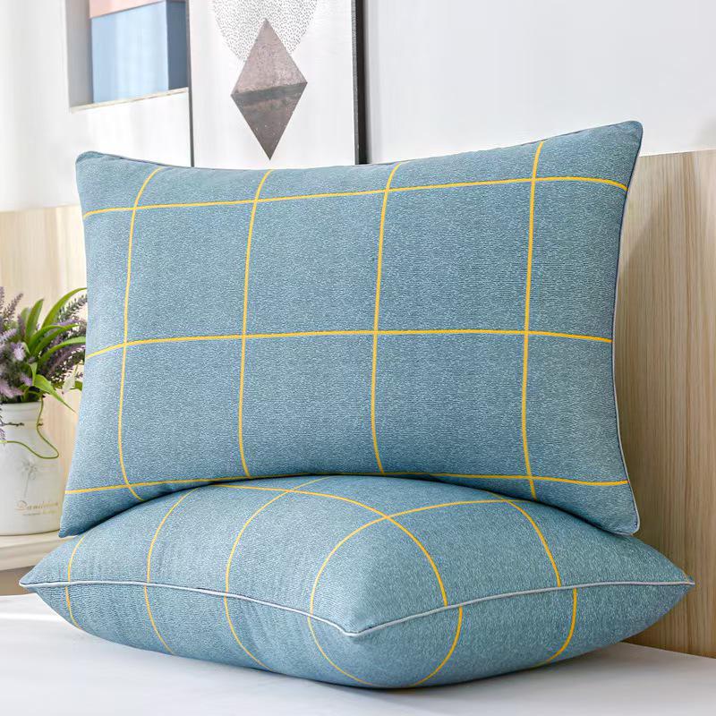 Student Pillow: Single or Double Medium Pillow Core Pair for Home Use