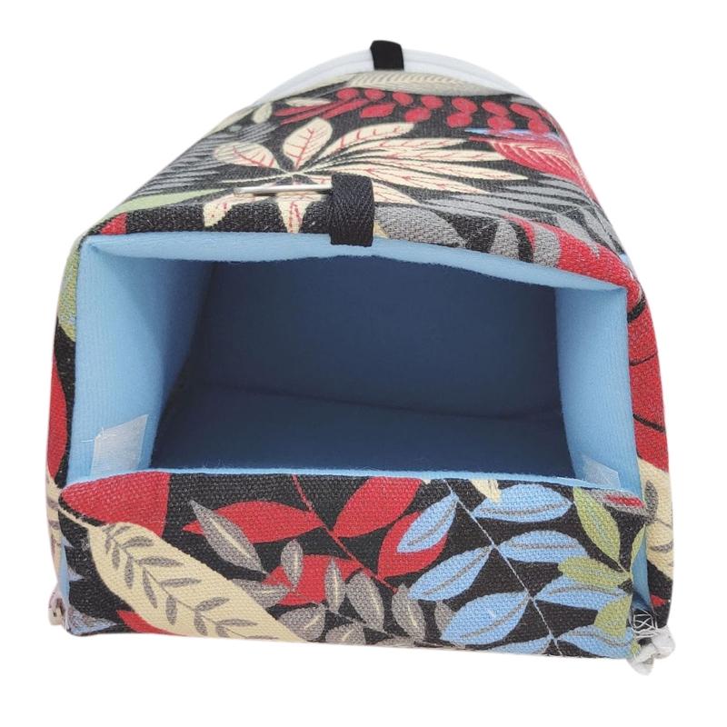 

Small Animal Hammock House Warm Bed Winter Hammock for Sugar Glider Cage Decor S чорний