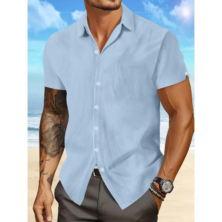 Summer New Quick Drying Lapel Polo Shirt With Button Pocket For Men'S Sports Polo Shirt Fitness And Casual Slim Fit Daily Work Shirt