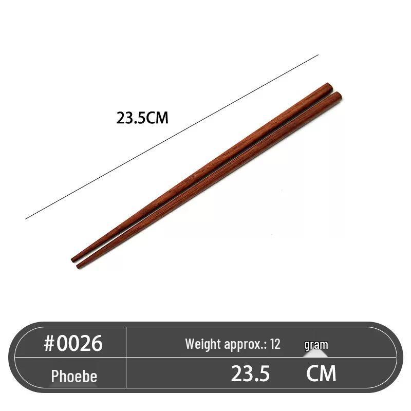 Japanese-Style Wooden Chopsticks, Spoon, and Fork Set with Portable Cloth Bag