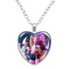 K-Pop Demon Hunters Kids Anime Cute Necklace Children Fashion Jewelry Accessories Girl Charms Pendant Cartoon Necklaces Gift 2025