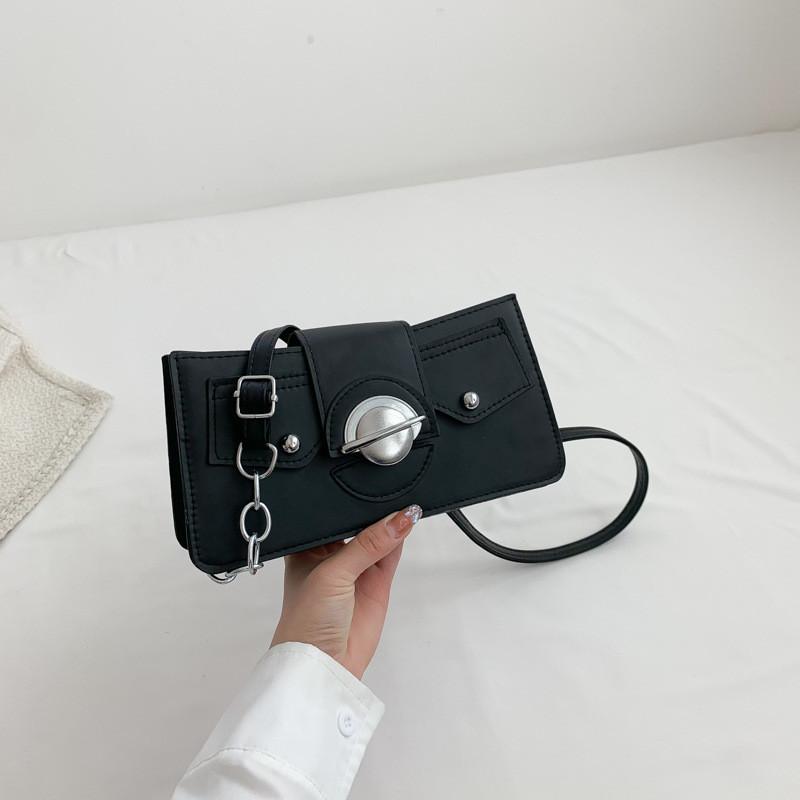 Trendy Casual Shoulder Bag 2023 Summer Simple Chic Small Square Bag Women's Handbag Street Style