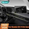 Car Central Control Dashboard Air Conditioning Vent Outlet Trim Cover Sticker For Honda CR-V CRV 6th Gen 2024 2025