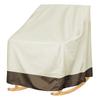 Außenstuhlabdeckungen Staubdichte Möbelabdeckung Robuste Schaukelstuhl-Abdeckung Garten-Terrassenmöbel-Schutzabdeckung