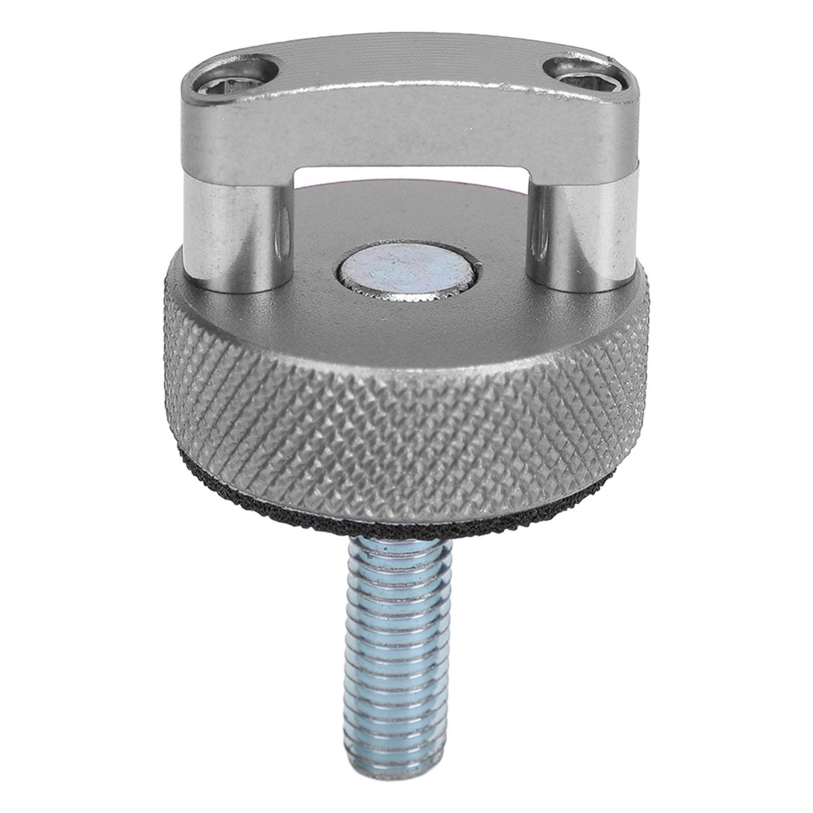 

8 шт. Жесткий верх быстросъемный крепеж винт-барашек стальная заготовка алюминий M8 1.25 резьба интегрированная D серебряный