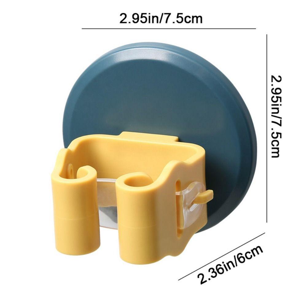 Self-Adhesive Brush Broom Hanger Wall-Mounted Mop Storage Rack Multipurpose Mop Clip  Kitchen