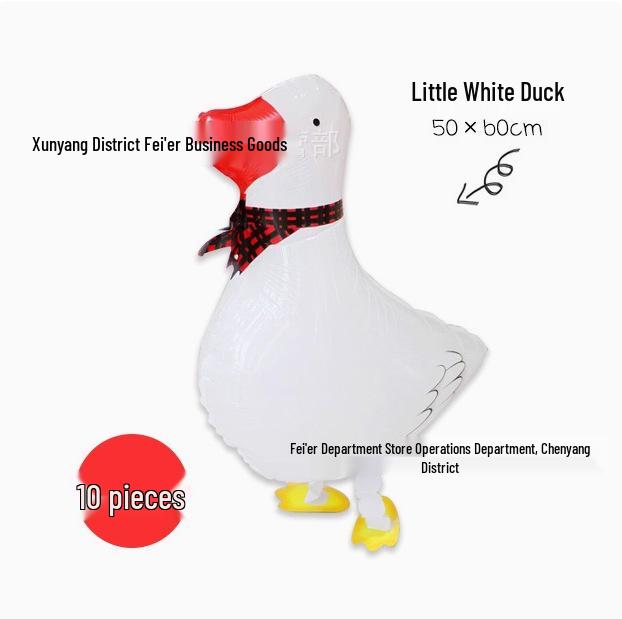 Cartoon Animal-Shaped Walking Pet Balloon for Children's Birthdays