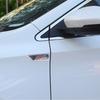 BAZG2 2pcs Aluminum Car Side Fender Stickers ST Badges Auto Body Dekoration For Ford ST FOCUS 2 3 Mondeo Fiesta Kuga MK3 MK2 MK4