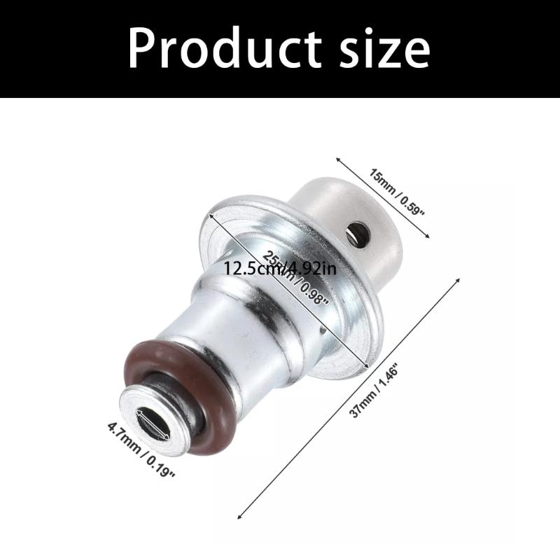 Fuel Pressure Regulator Part 15610-27G00 for Motorcycle Fuel System Replacement, Plastic and Metal Assembly for Routine Service Review