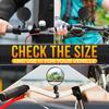 Bike Mirror 360 Degree Adjustable Safe Rotatable Handlebar Mirror Bicycle Mirror Cycling Angle Convex Safety Mirror