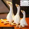 Large White Goose Plush Toy - Comfort Doll for Birthdays & Photography