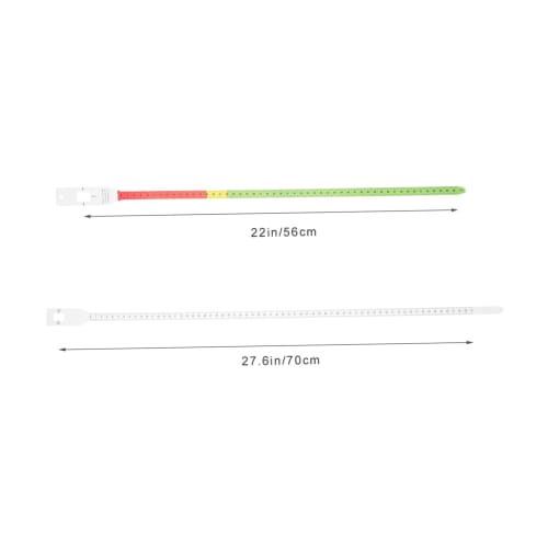iplusmile 2-Pack Soft Body Measurement Tape Measure for Head, Arm, and Waist Measurements, Easy to Store and Carry