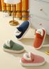 Comfort Plus Velvet Cotton Slippers with Heel Cover - Cozy Indoor Winter Footwear for Couples