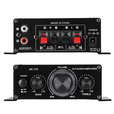 20w+20W Audio Amplifier 47K Resolution Power Amplifier Durable Mini Power Amplifier  Home Audio