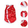 Dog Chinese Year Costume,Pets Knot Buttons,Fine Workmanship Winter Pet Clothes,Dogs Warm Suit