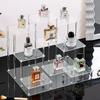 Acrylic Perfume Shelf Multi-layer Cosmetics Storage Rack Stepped Dressing Table Desktop Organizer for Skin Care Products