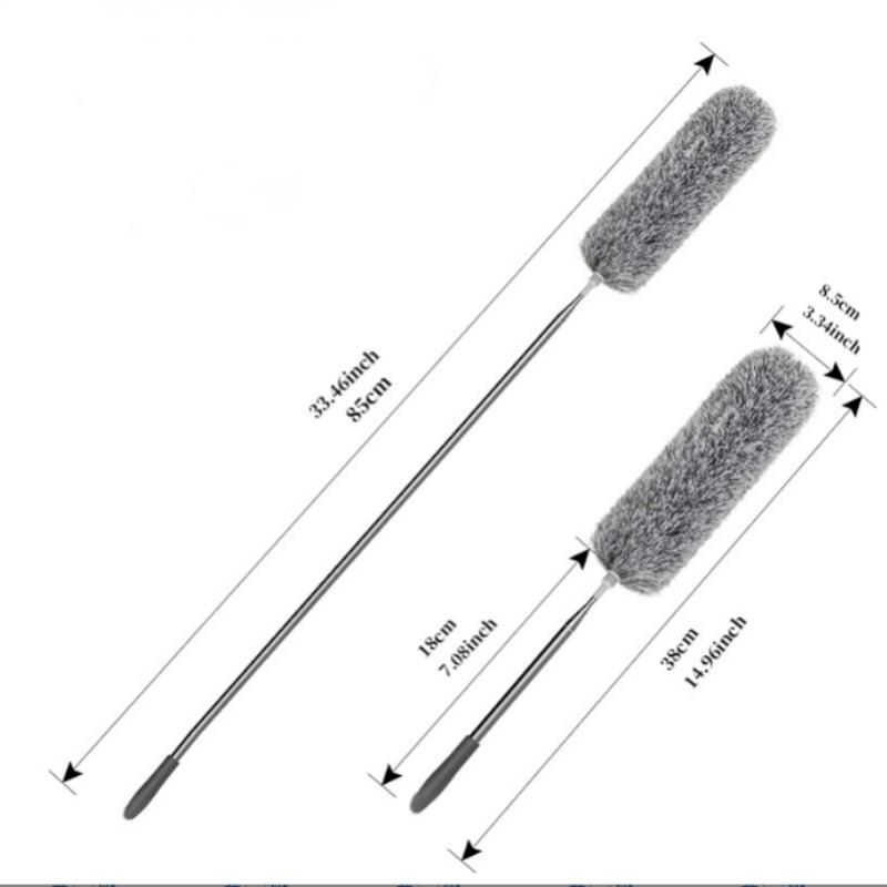 Microfiber Duster Brush Extendable Hand Dust Removal Cleaner Anti Dusting Brush Home Air-condition Feather Car Furnitur Cleaning