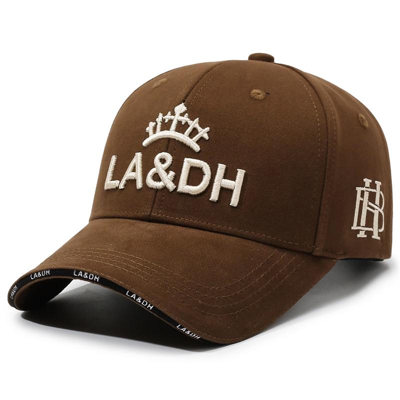 

Letter Embroidery Baseball Cap Unisex Sunshade Cap Outdoor Hard Top Cap