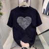 Trendy Brand Short-Sleeved Pure Cotton Men'S Printed T-Shirt Trendy Men'S And Women'S Versatile Round Neck T-Shirt Men'S