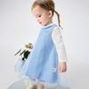 Minibala Girls' Sweet Mesh Splice Dress
