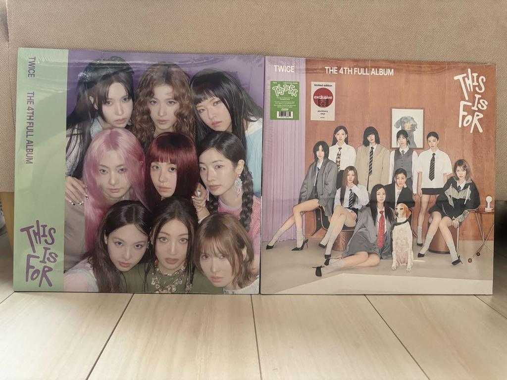 [USED] TWICE This is for Vinyl Record
