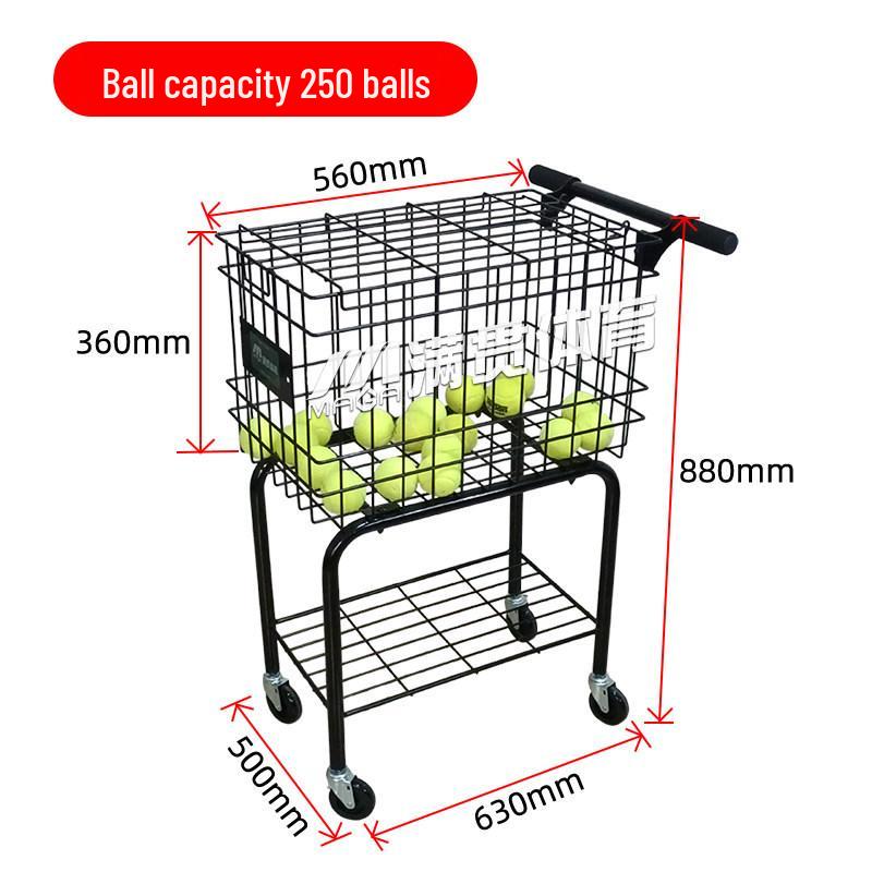 Portable Dual-Use Tennis Ball Collector and Cart Retriever