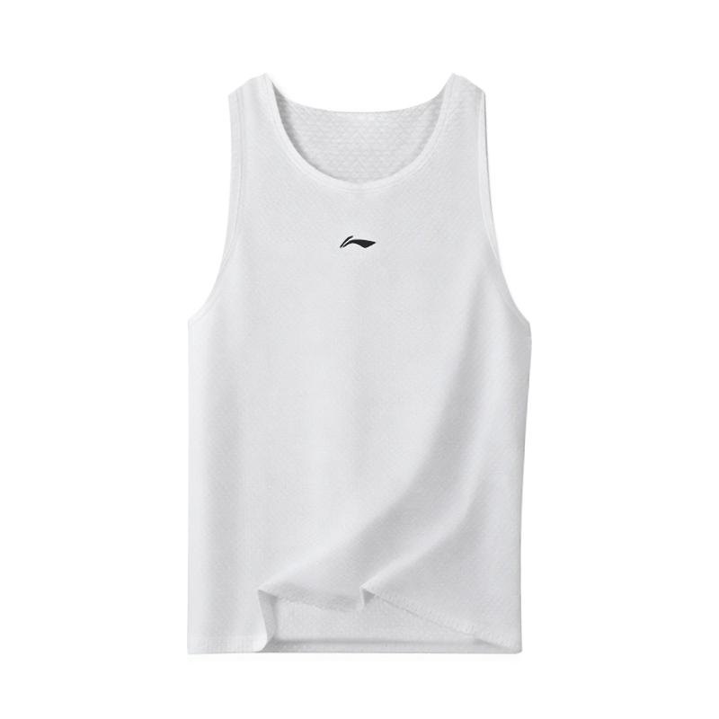 Li Ning Tank Tops Unisex Crew Neck Thin Straight Fit LNXY878-1