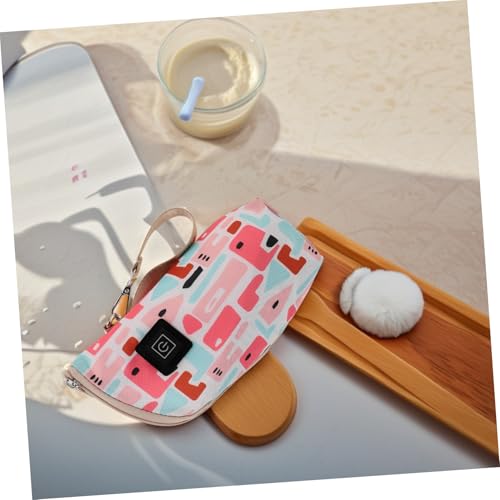 Babyflaschenwärmer Hülle Tragbar USB-Heizung für Reisen & Aufbewahrung Isolierung Milchflaschenwärmer Halter