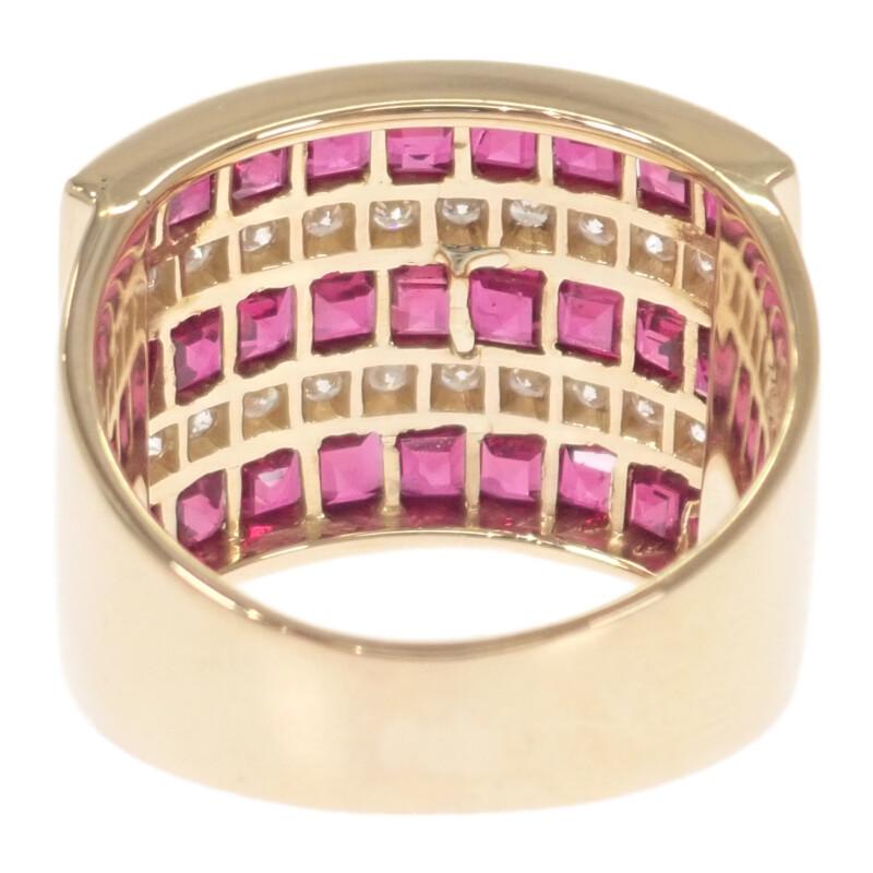 no brand  #12(JP Size) ring K18 yellow gold Women