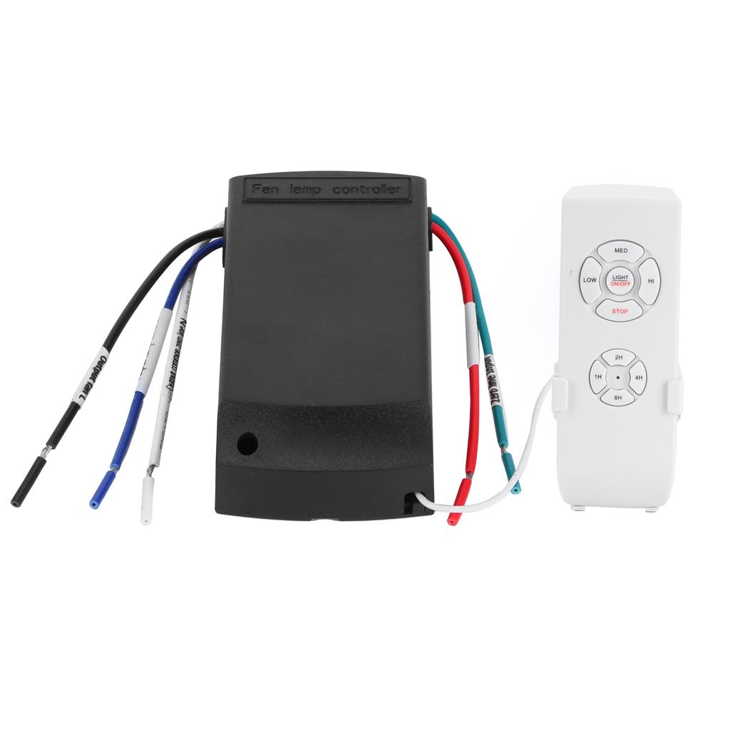 Ceiling Fan Remote Control Kit Wireless Timing Remote Control for Ceiling Fan lamp 85 265V