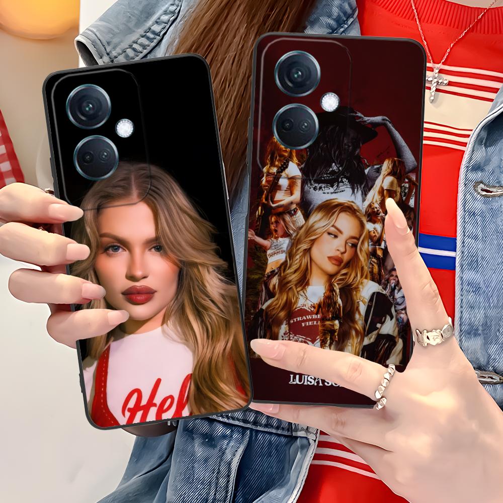 Luisa Sonza Mobile Phone Case for OPPO Find X9 X8 X7 X6 X5 X3 X2 Plus s Pro Ultra Lite Colorful Printing Cover Cellphones Luxury