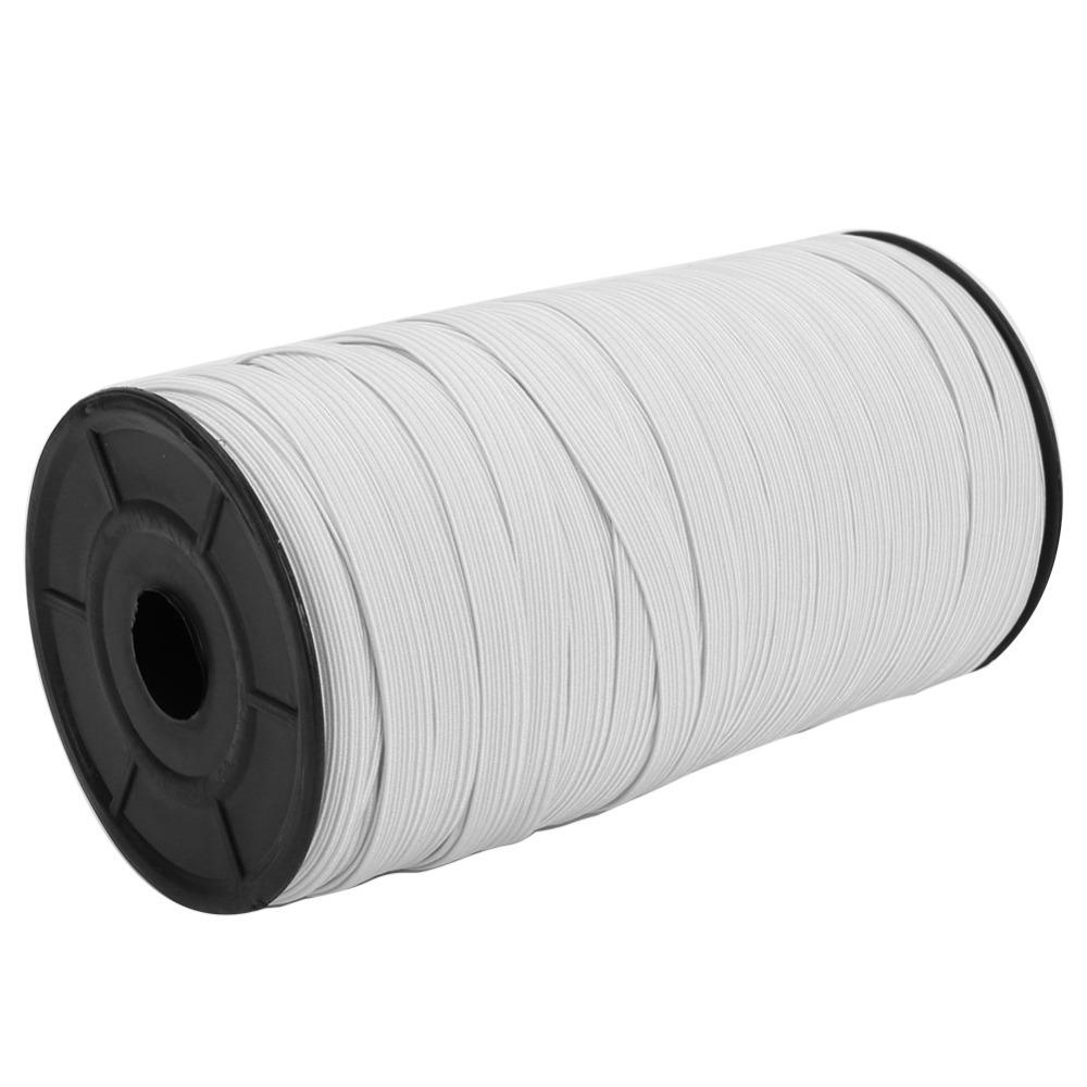 

1pcs 100 Yards Length Flat Elastic Ribbon Heavy Stretch Elastic Cord Rope Sewing Accessory