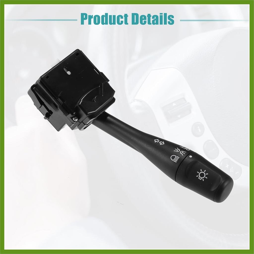 Turn Signal Switch Multifunction Combination Switch Fit for Mitsubishi Eclipse - Pack of 1 Black Vehicle Components