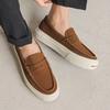 Lightweight Slip-On Loafers Men Handmade Non-Slip Sole Driving Shoes New Men's Casual Shoes Breathable Walking Sneakers