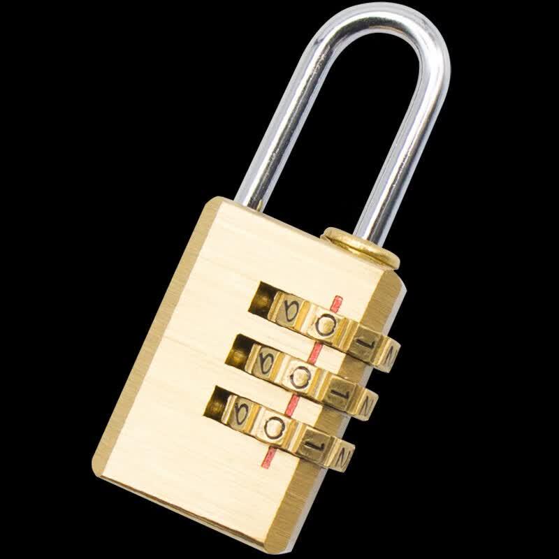 Haise Dick Brass Combination Padlock