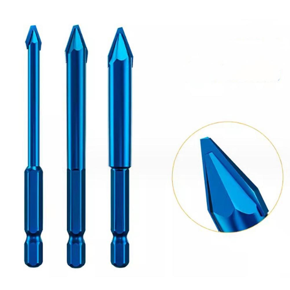 3/4/5Pcs Eccentric Twist Drill Bit 6mm/8mm/10mm/12mm For Glass/Tile/Wood Bits Metal Hardness Tw U2I7