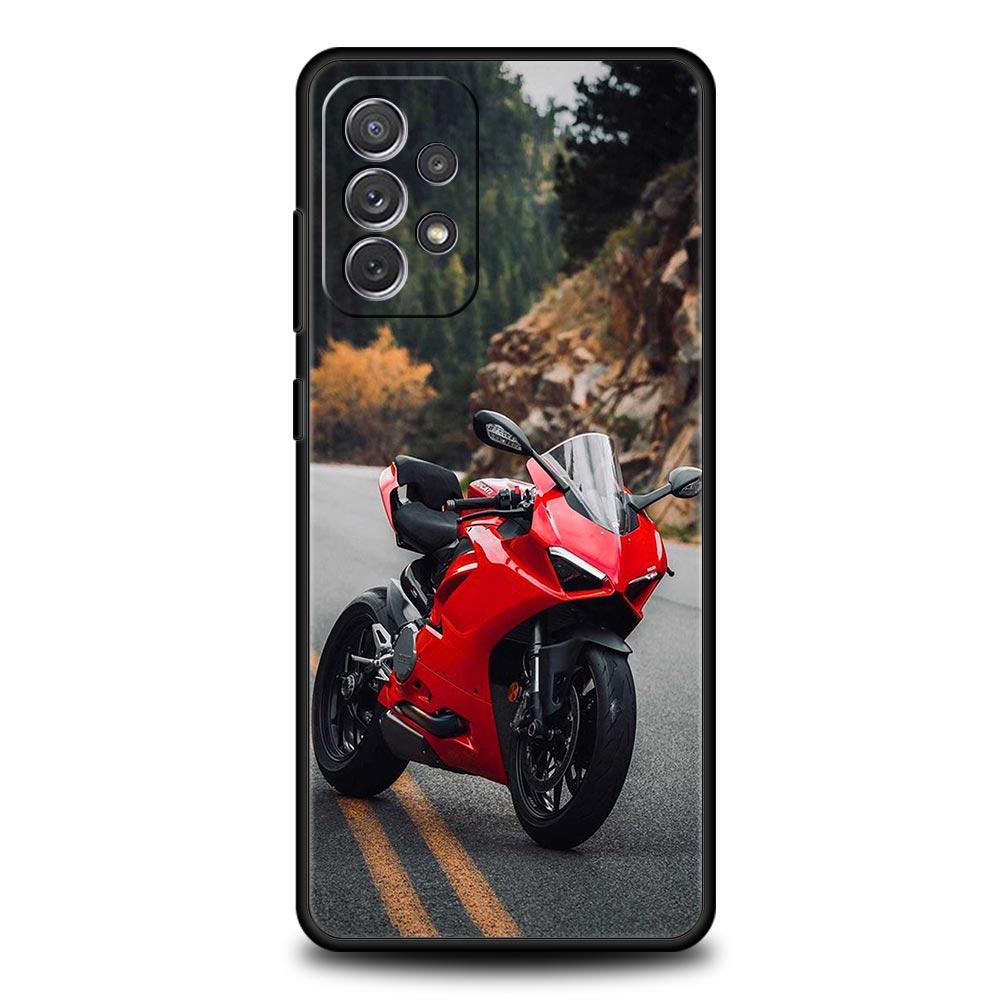 Moto Cross Motorcycle Sports Case for Samsung A51 A71 A21S A12 A11 A15 A25 A31 A41 A23 A33 A53 A73 A05S A13 5G A35 A55 Cover
