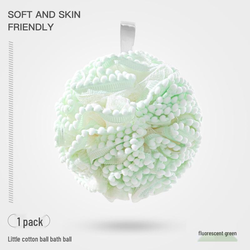 High-End Non-Dispersing Super Soft Exfoliating Bath Flower Ball for Men and Women