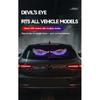LED Truck Car Devil Eye LED Pixel Panel Light Car Windshield Truck Eye For Board Windshield 12V Car Graffiti Scrolling Truck Lig