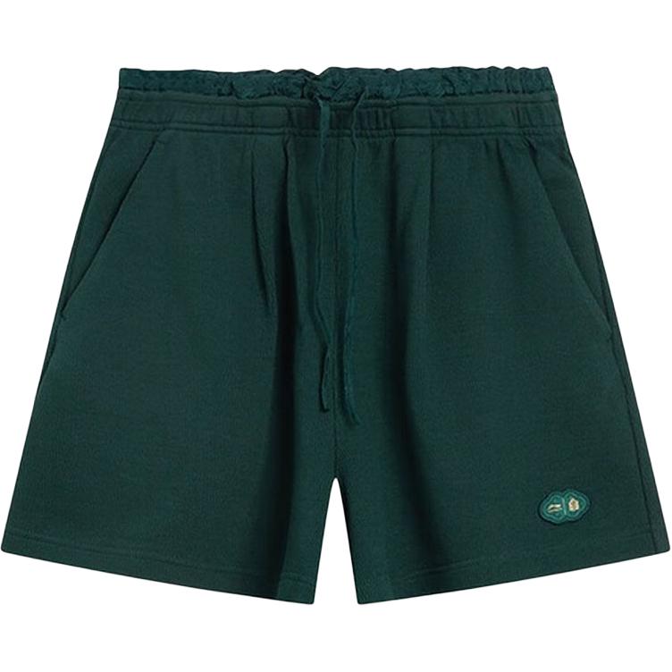 Li Ning Sports Minimalist Solid Color Comfortable Versatile Casual Shorts Women Shorts AKSV640-4